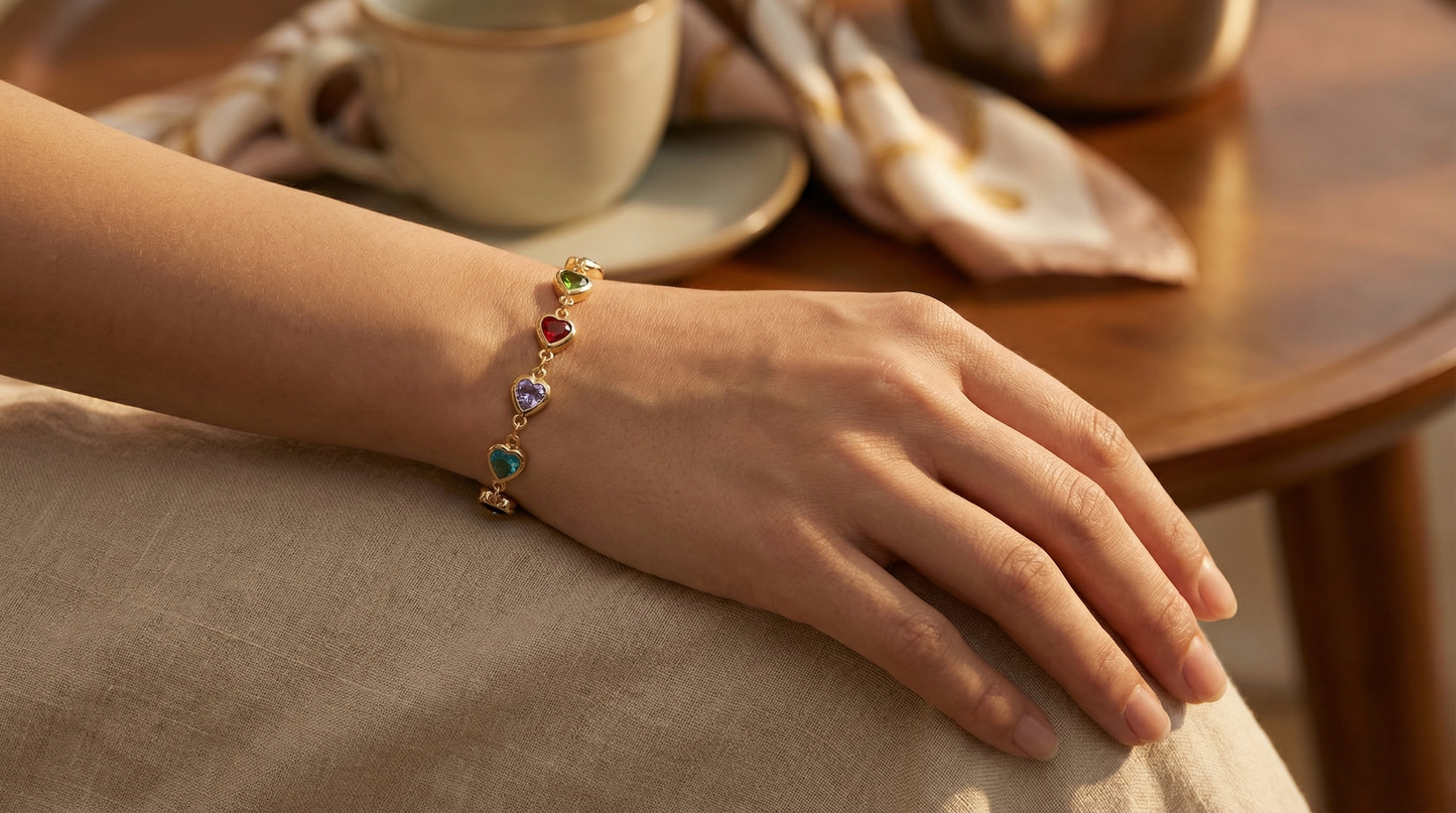 Valencia Heart Bracelet