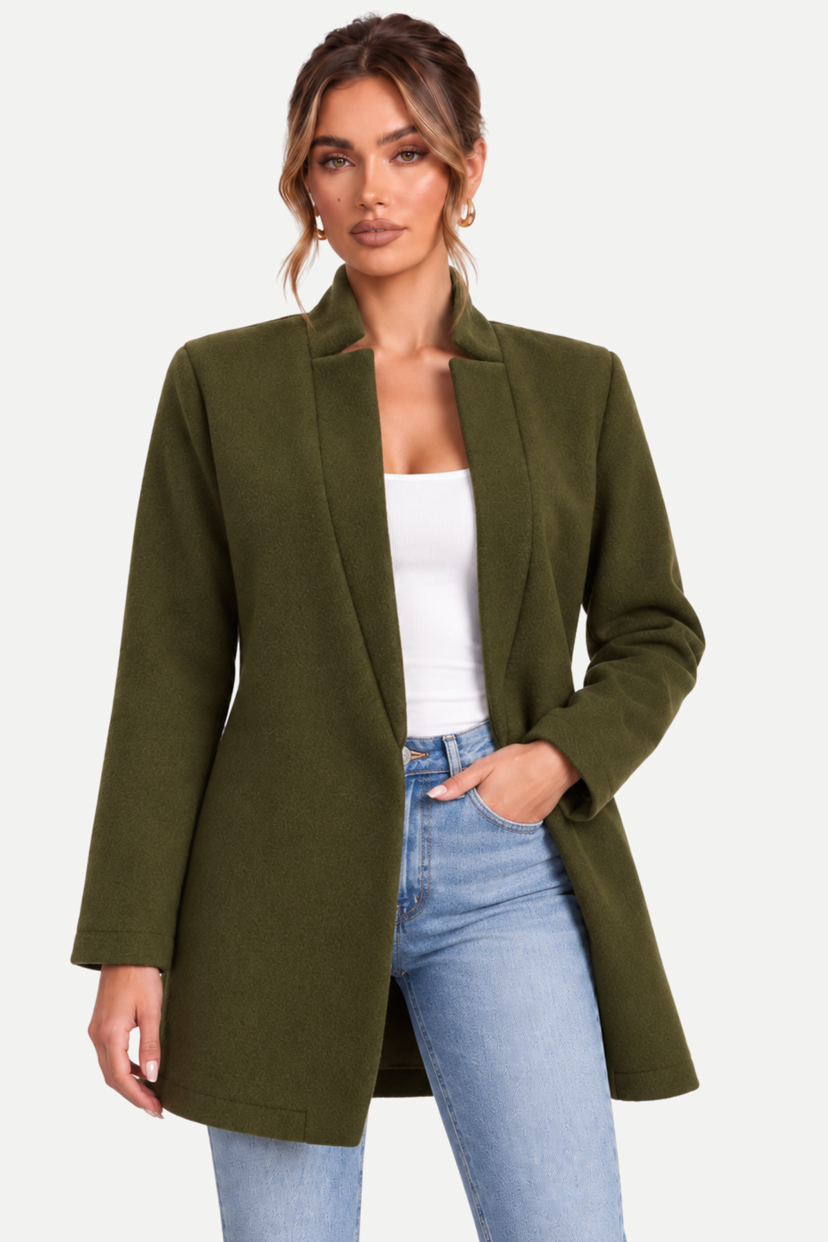 Valerine | Mid-Length Wool Coat