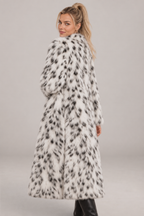 Odette | Long Faux Fox Fur Coat