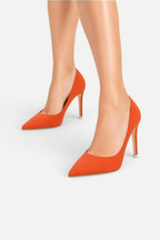 Aurélia | Suede Pointed Toe Stiletto Heels