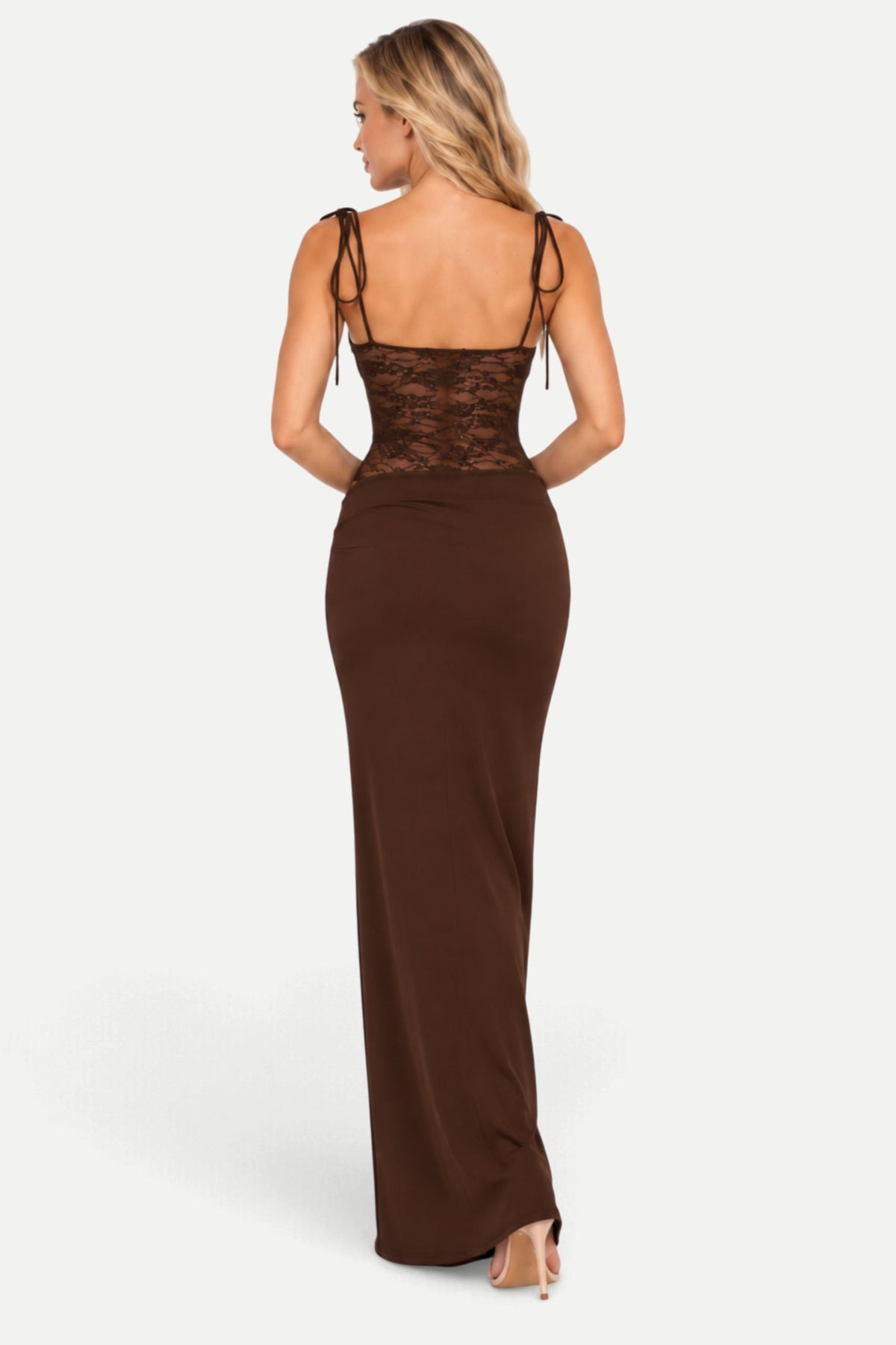 Camille | Lace Bodice Maxi Dress