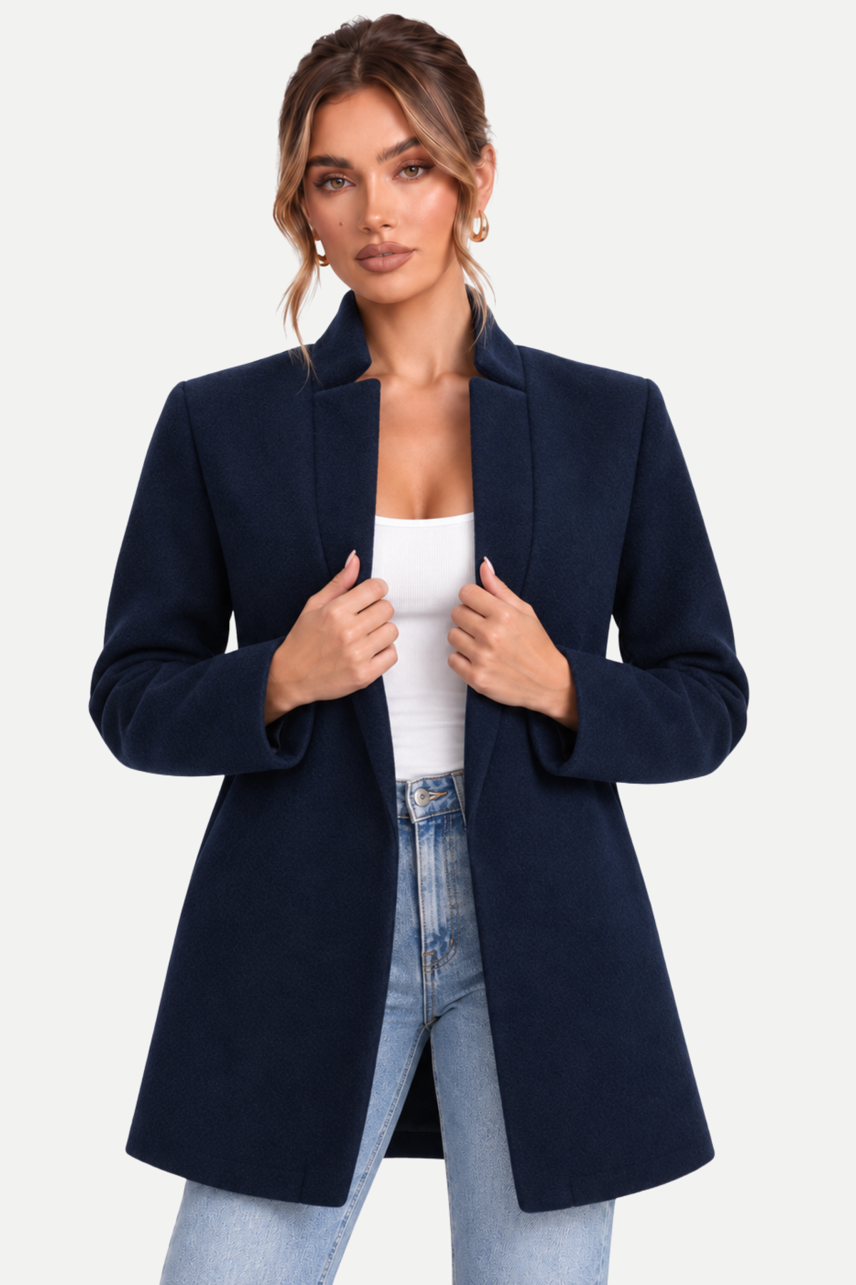 Valerine | Mid-Length Wool Coat