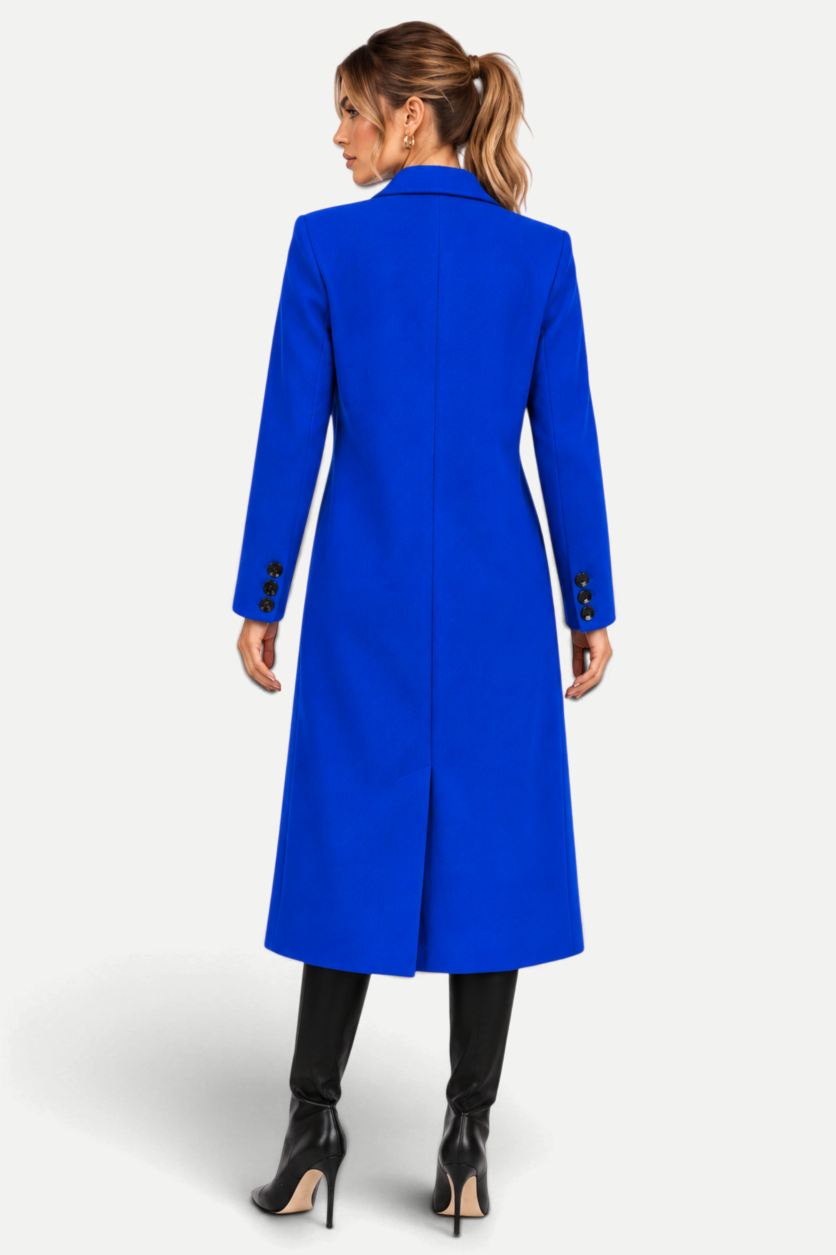 Ottilie | Double-Breasted Lapel Long Coat