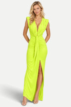 Élodie | High-Waist Pleated Long Dress