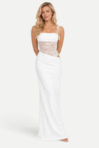 Camille | Lace Bodice Maxi Dress
