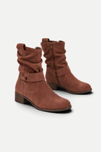 Viviana | Suede Pointed-Toe Mid-Calf Boots