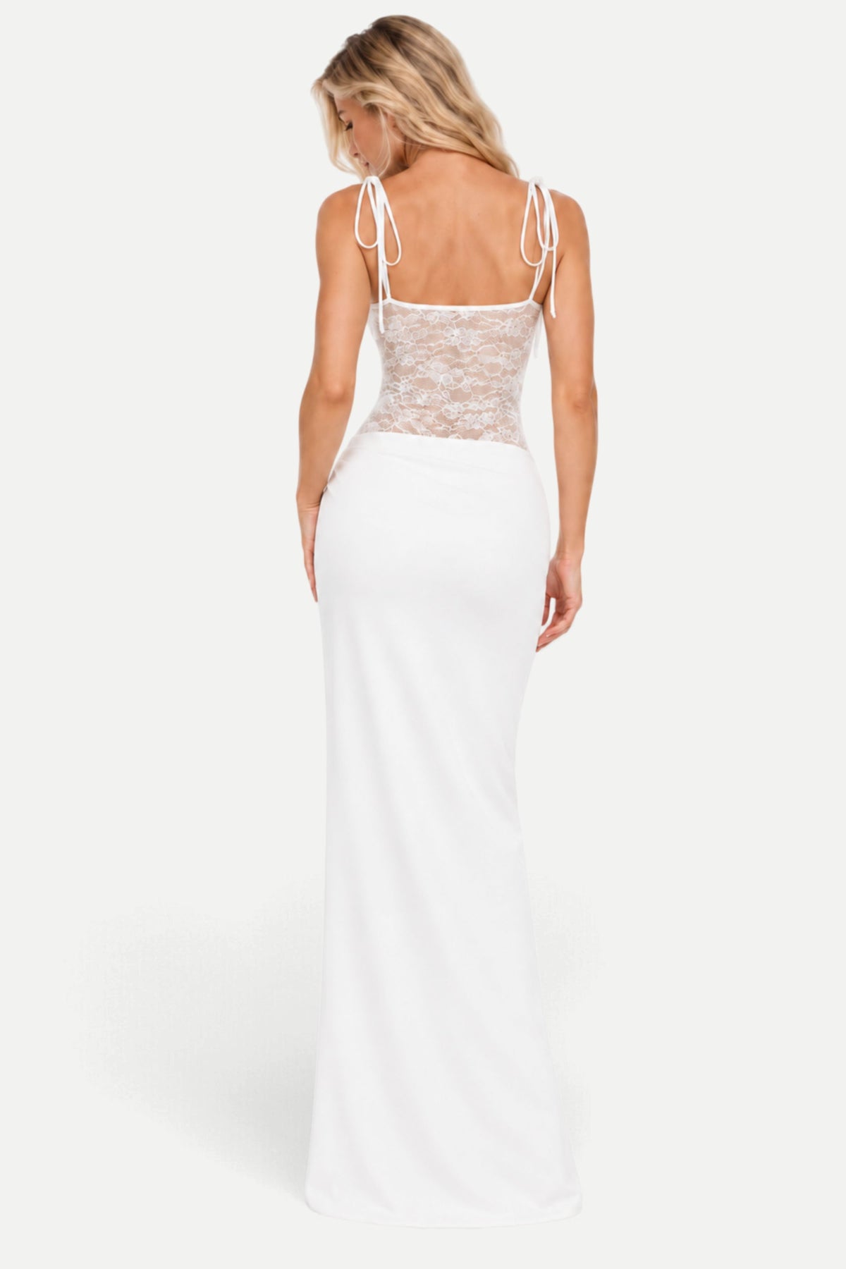 Camille | Lace Bodice Maxi Dress