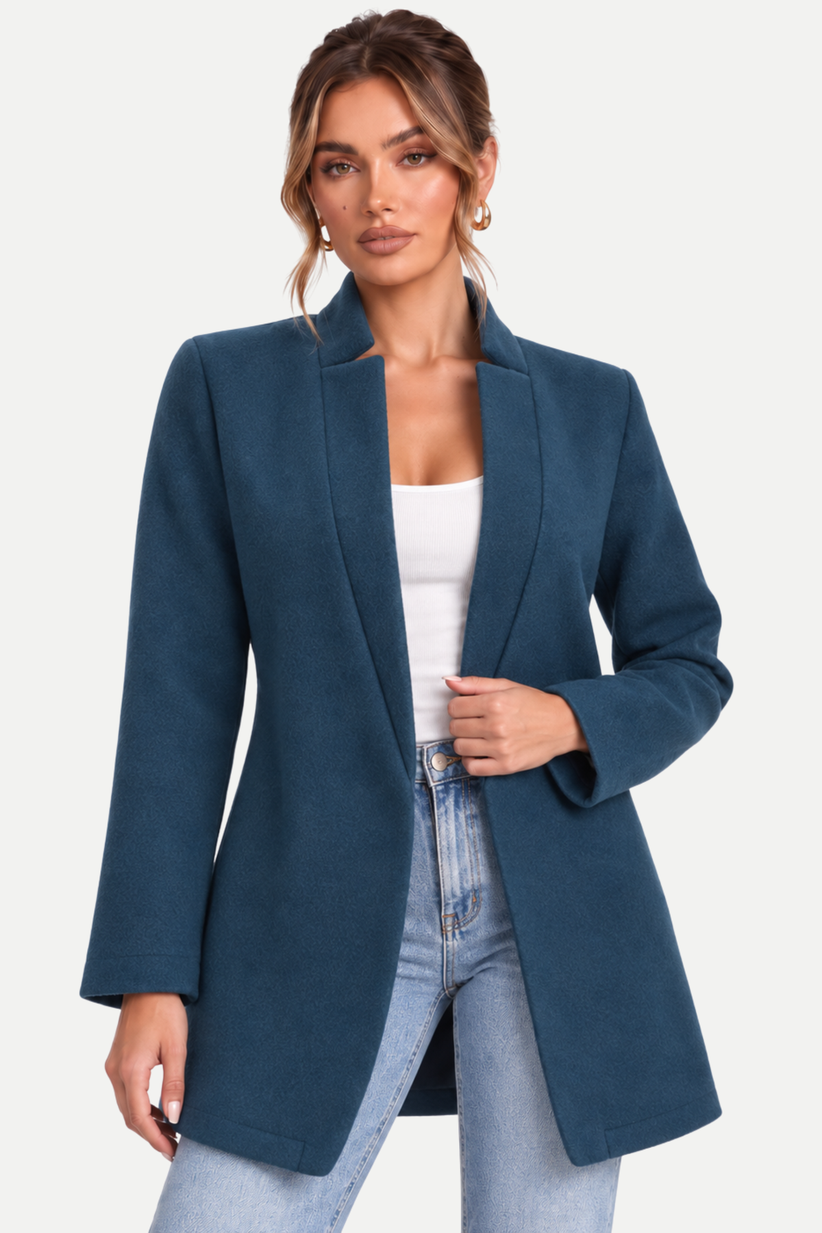 Valerine | Mid-Length Wool Coat