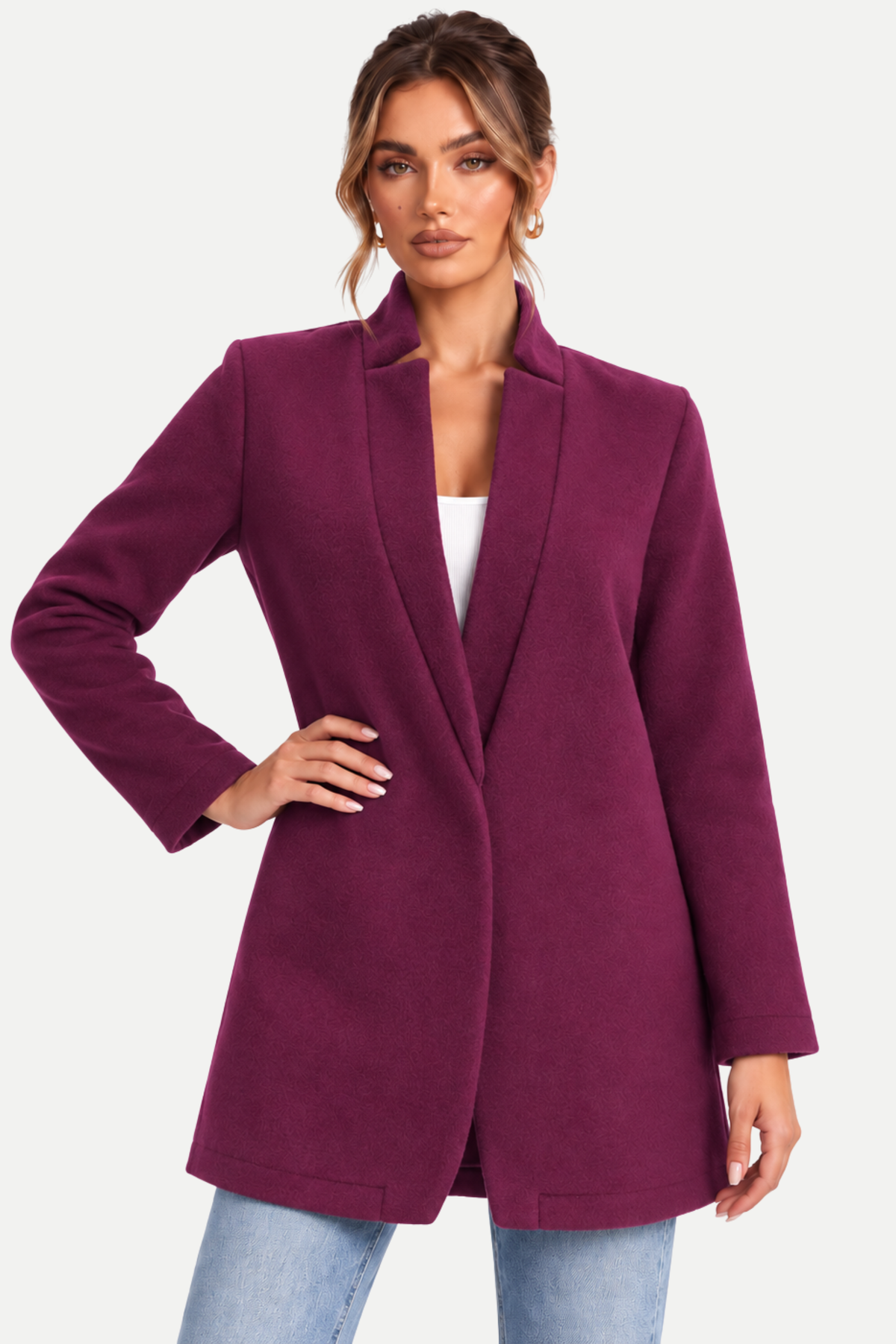 Valerine | Mid-Length Wool Coat