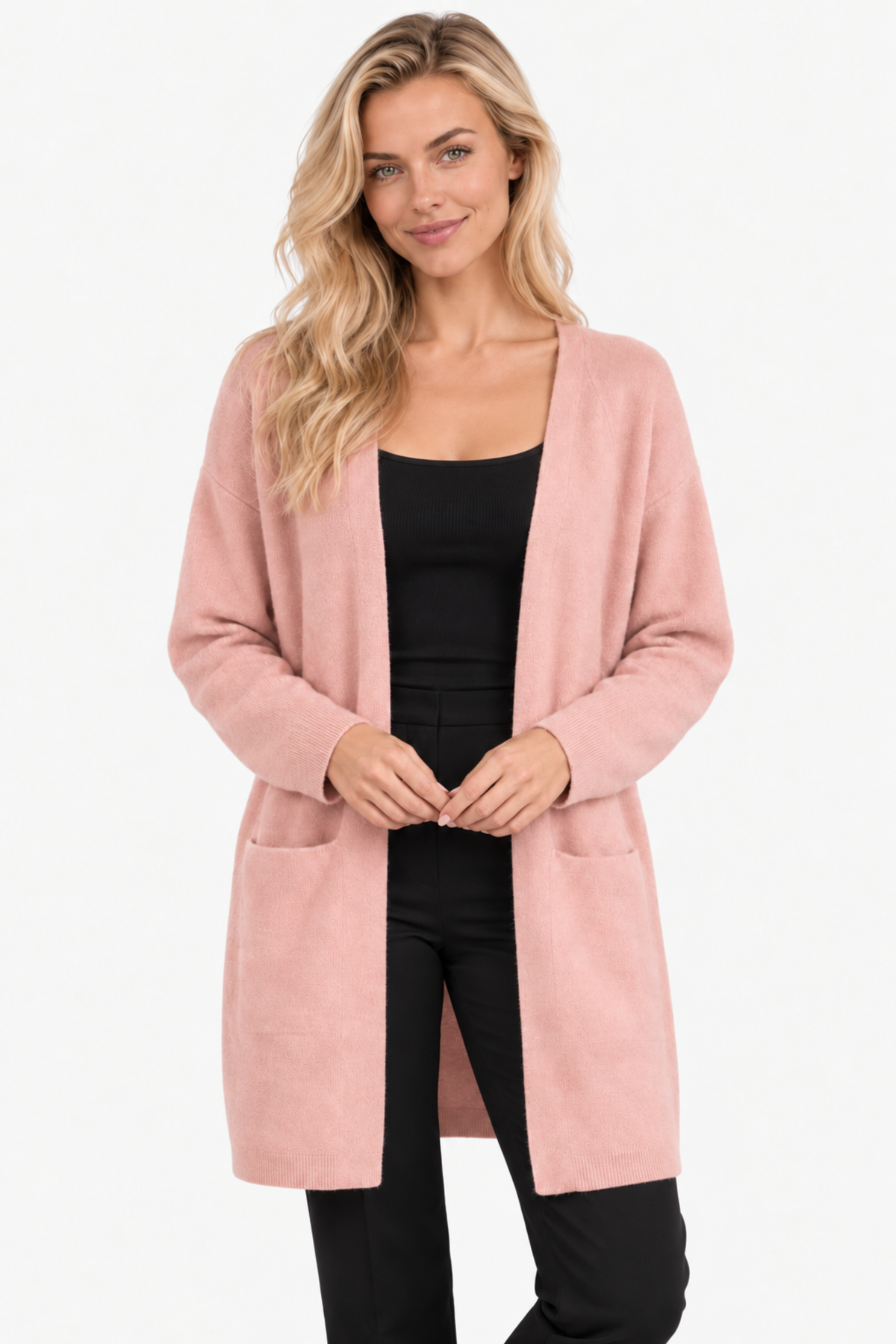 Lysandra | V-Neck Long Sleeve Knitted Cardigan