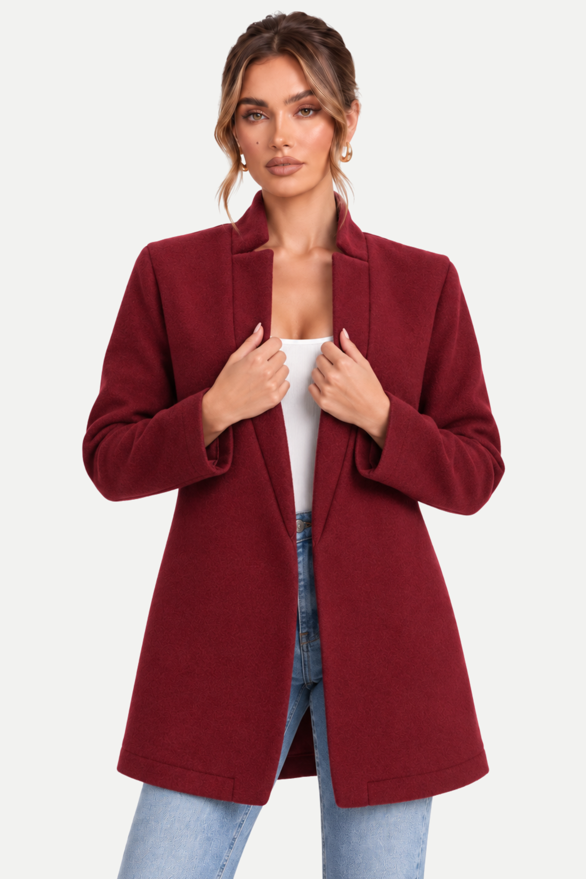 Valerine | Mid-Length Wool Coat