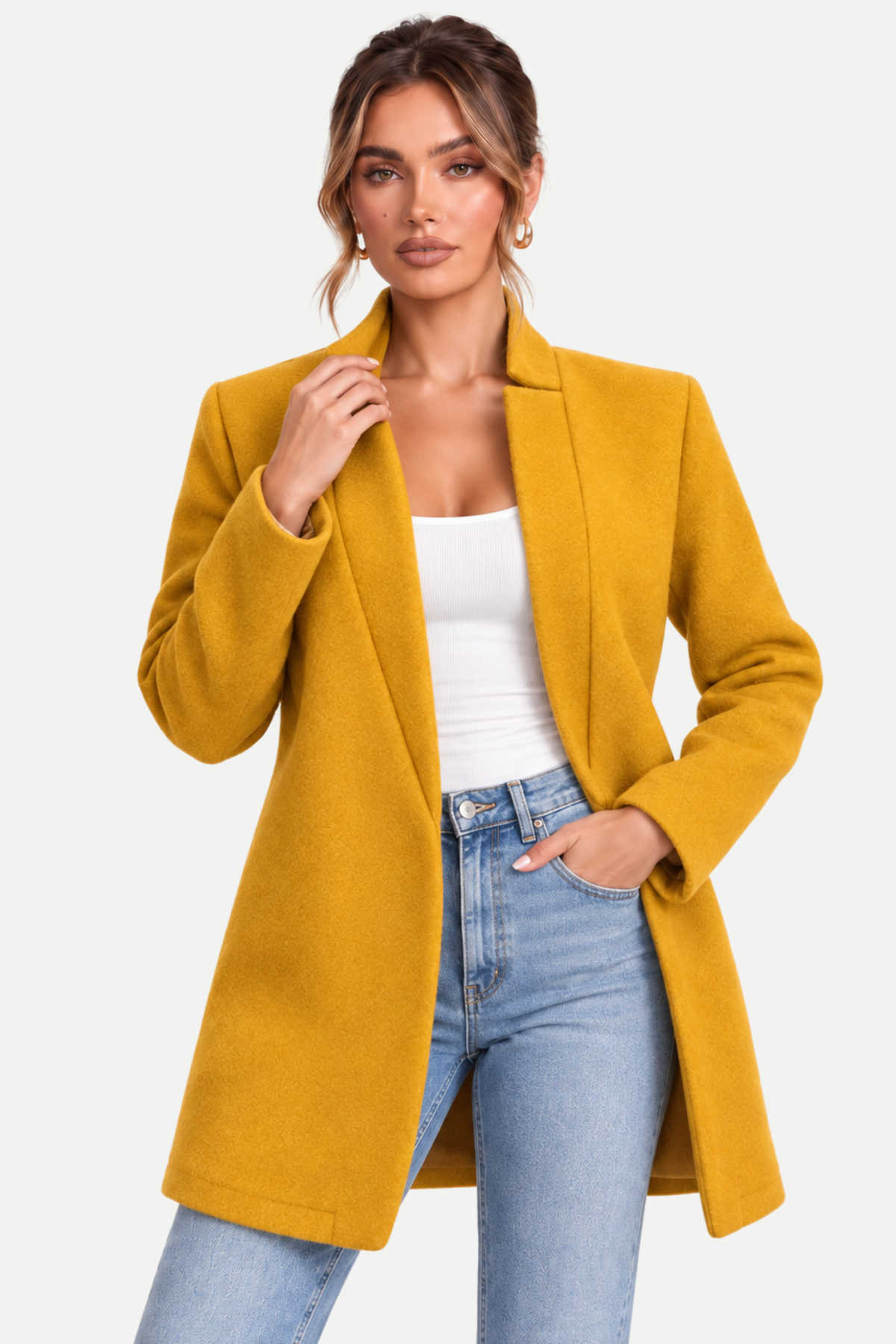 Valerine | Mid-Length Wool Coat