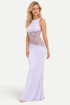 Camille | Lace Bodice Maxi Dress