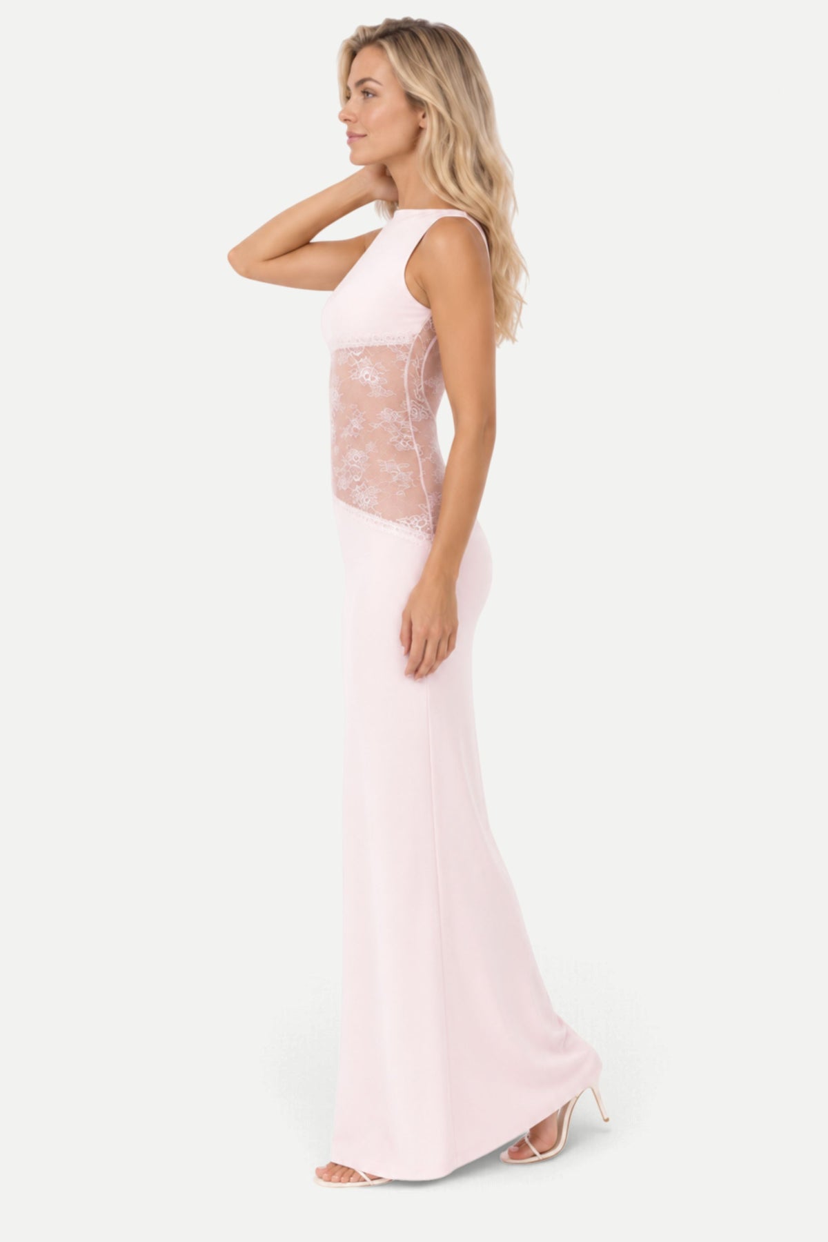 Camille | Lace Bodice Maxi Dress