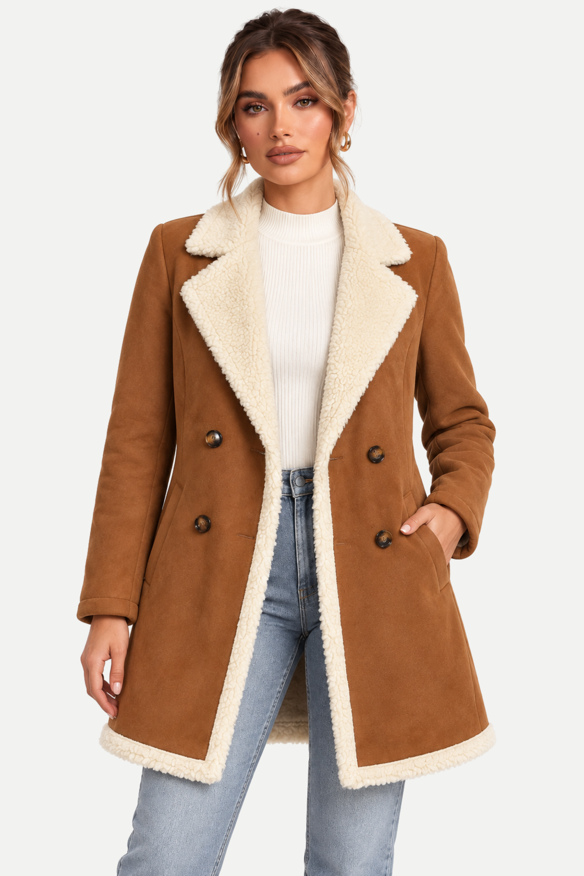 Renovia | Suede Relaxed Jacket