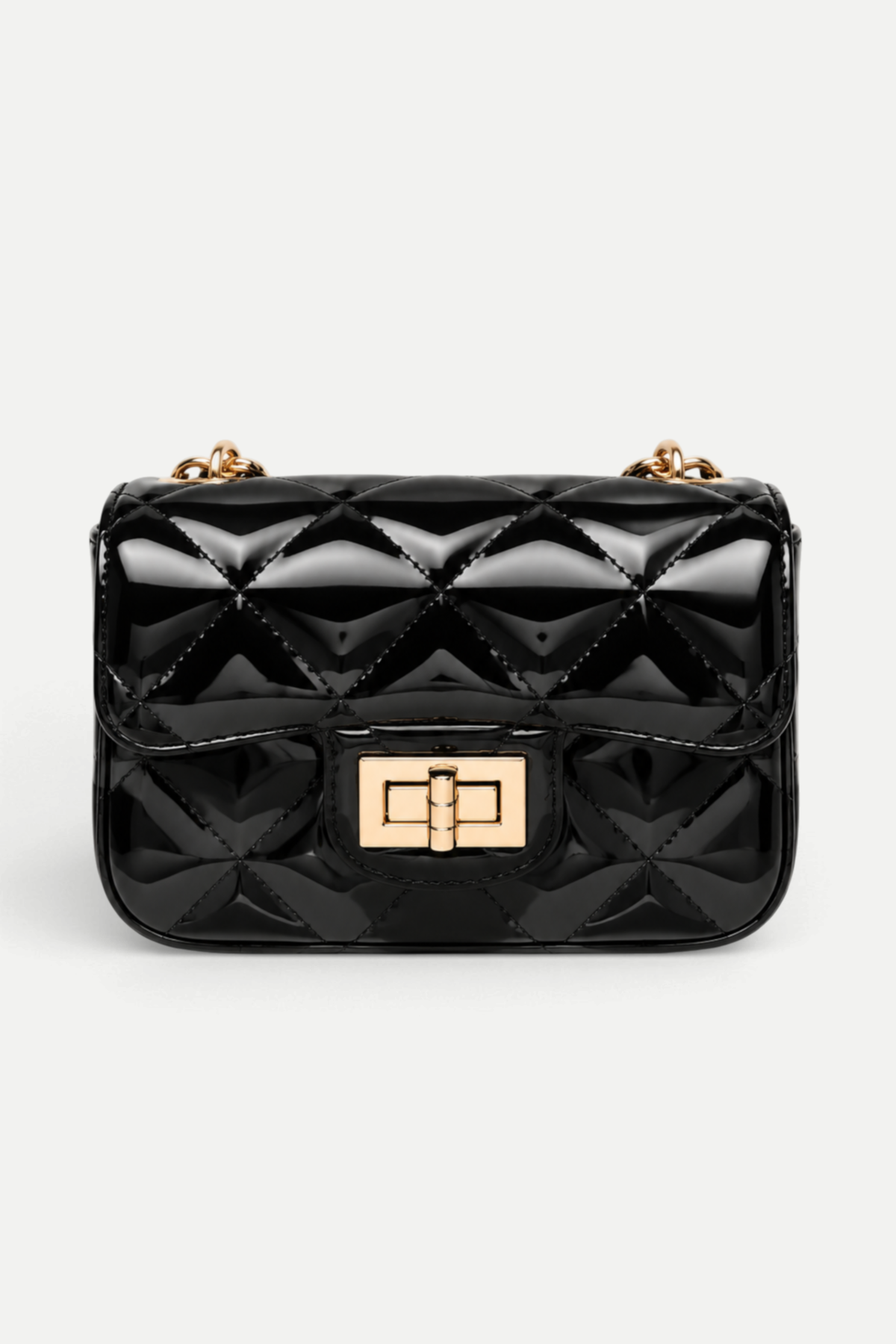 Livia | Quilted Mini Shoulder Bag with Chain Strap