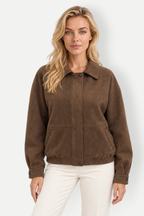 Virelia | Relaxed-Fit Suede Jacket