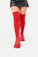 Elowira | Chunky Sole Knee High Boots