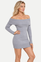 Evadne | Off-Shoulder Knit Sweater