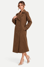 Marcelline | Double-Breasted Long Coat