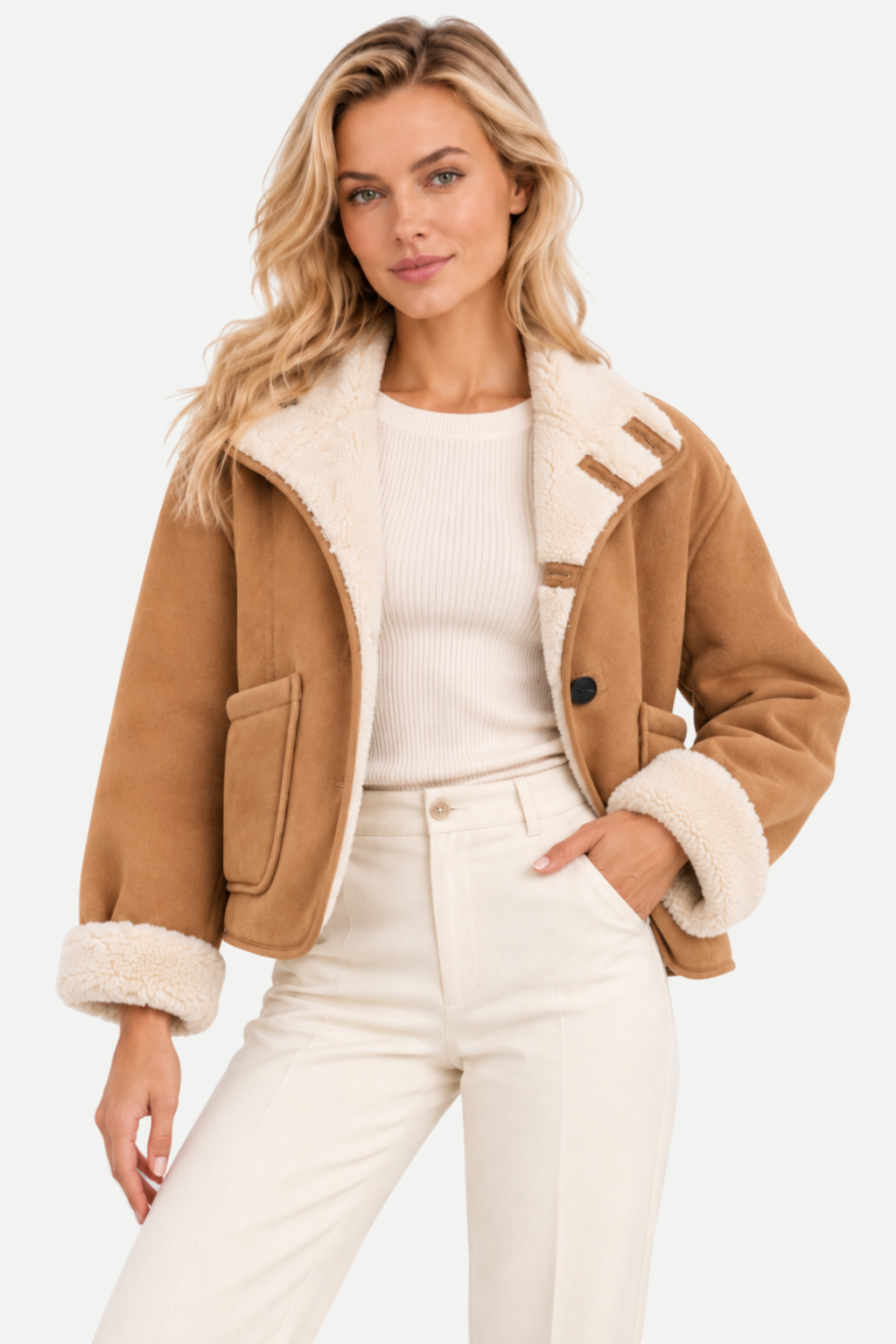 Amara | Reversible Jacquard Thermal Jacket