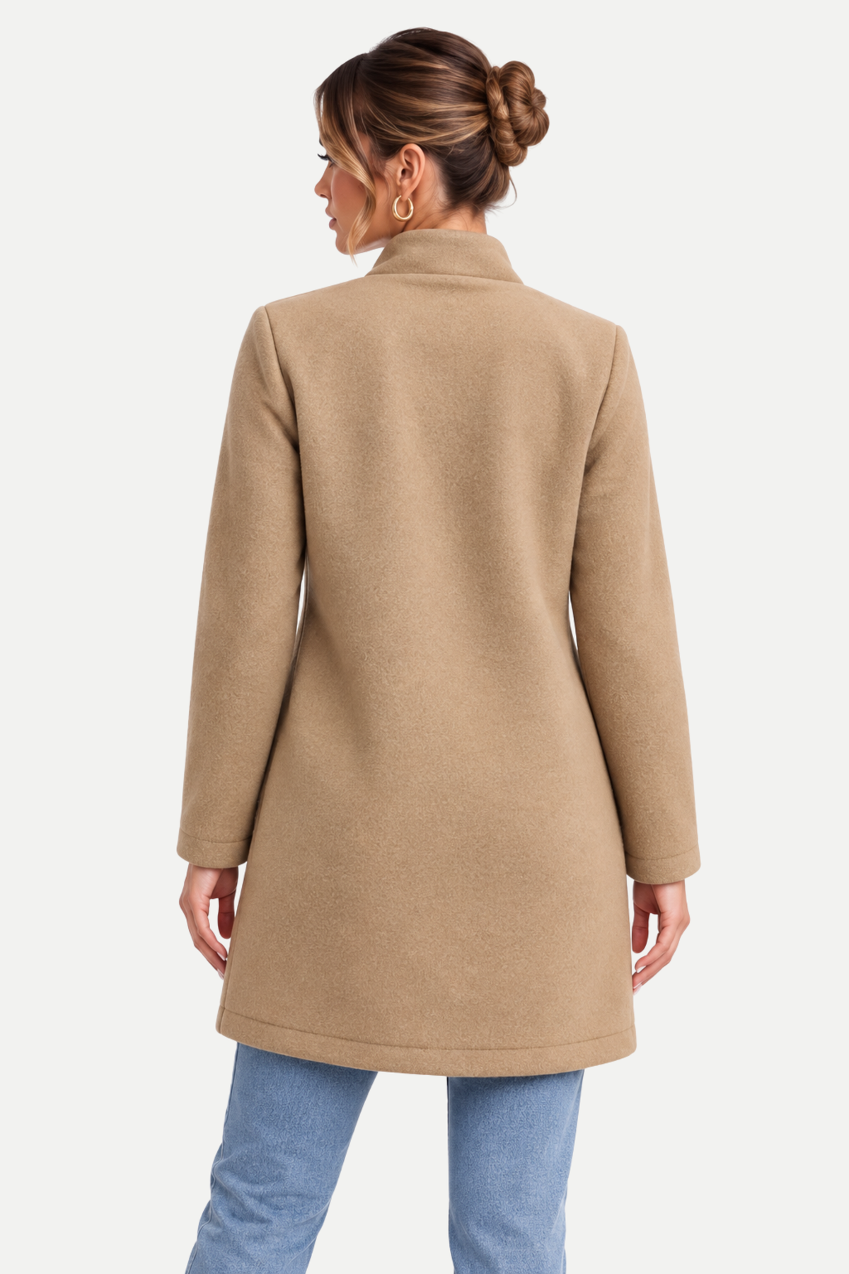 Valerine | Mid-Length Wool Coat
