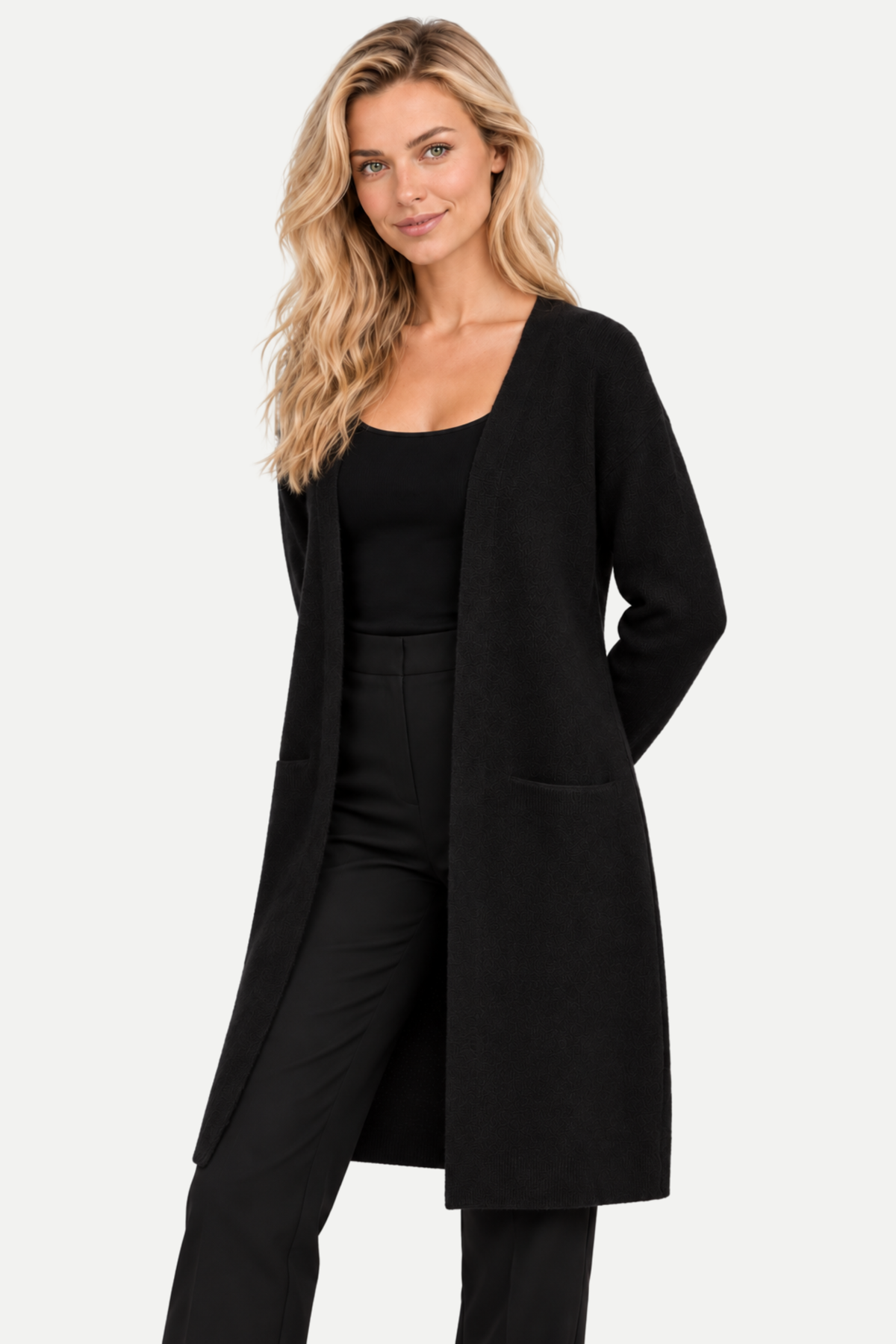 Lysandra | V-Neck Long Sleeve Knitted Cardigan