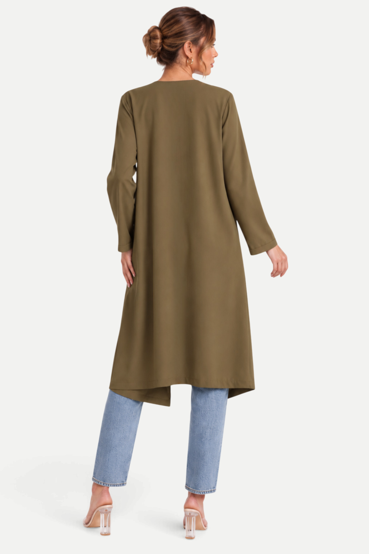 Seravelle | Mid-Length Straight Trench Coat