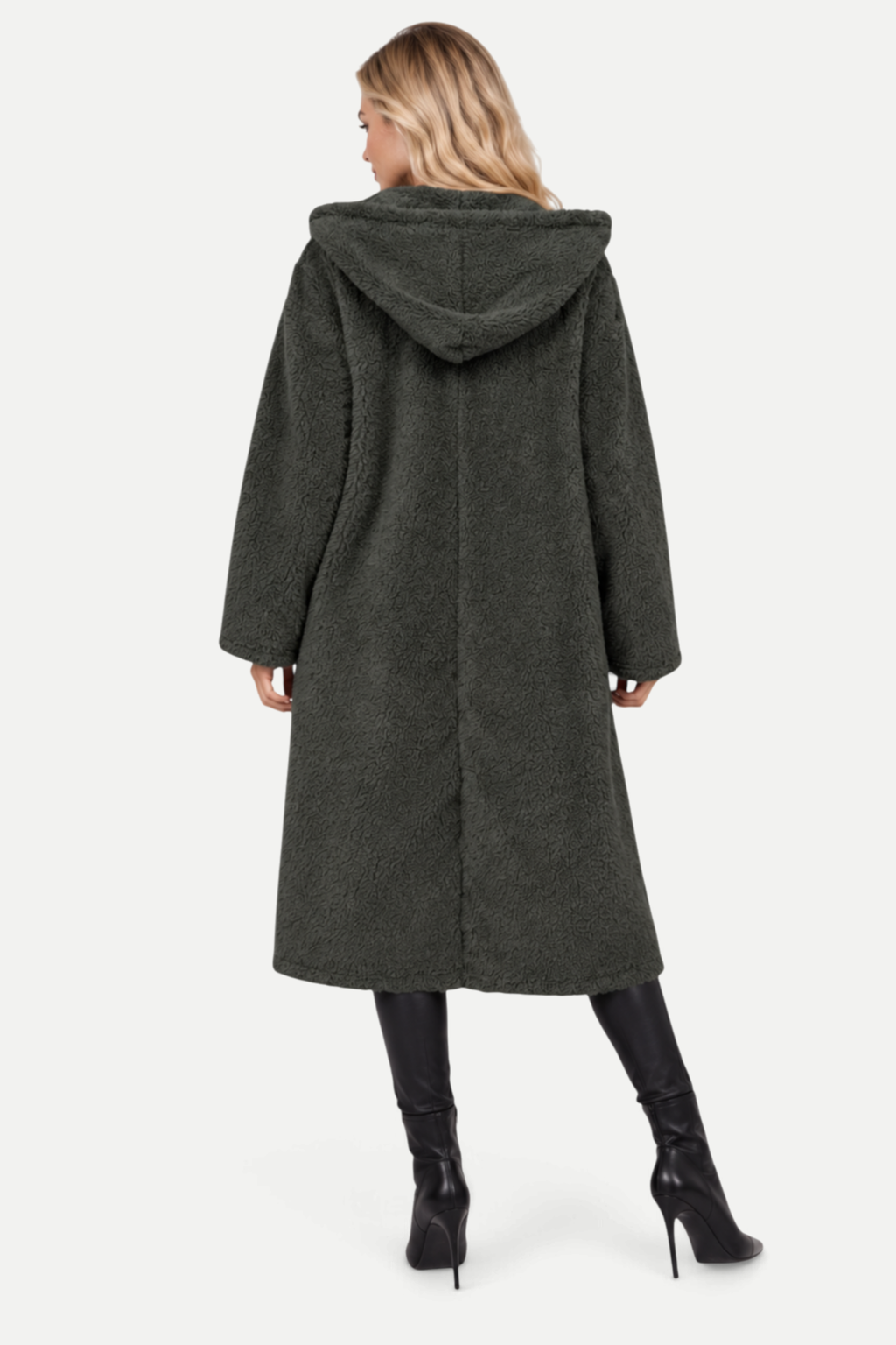 Élodine | Long Hooded Casual Coat