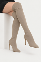 Colette | Casual Stiletto High Socks Heel Boots