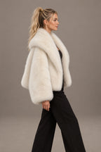 Perpetua | Hooded Faux Fur Jacket
