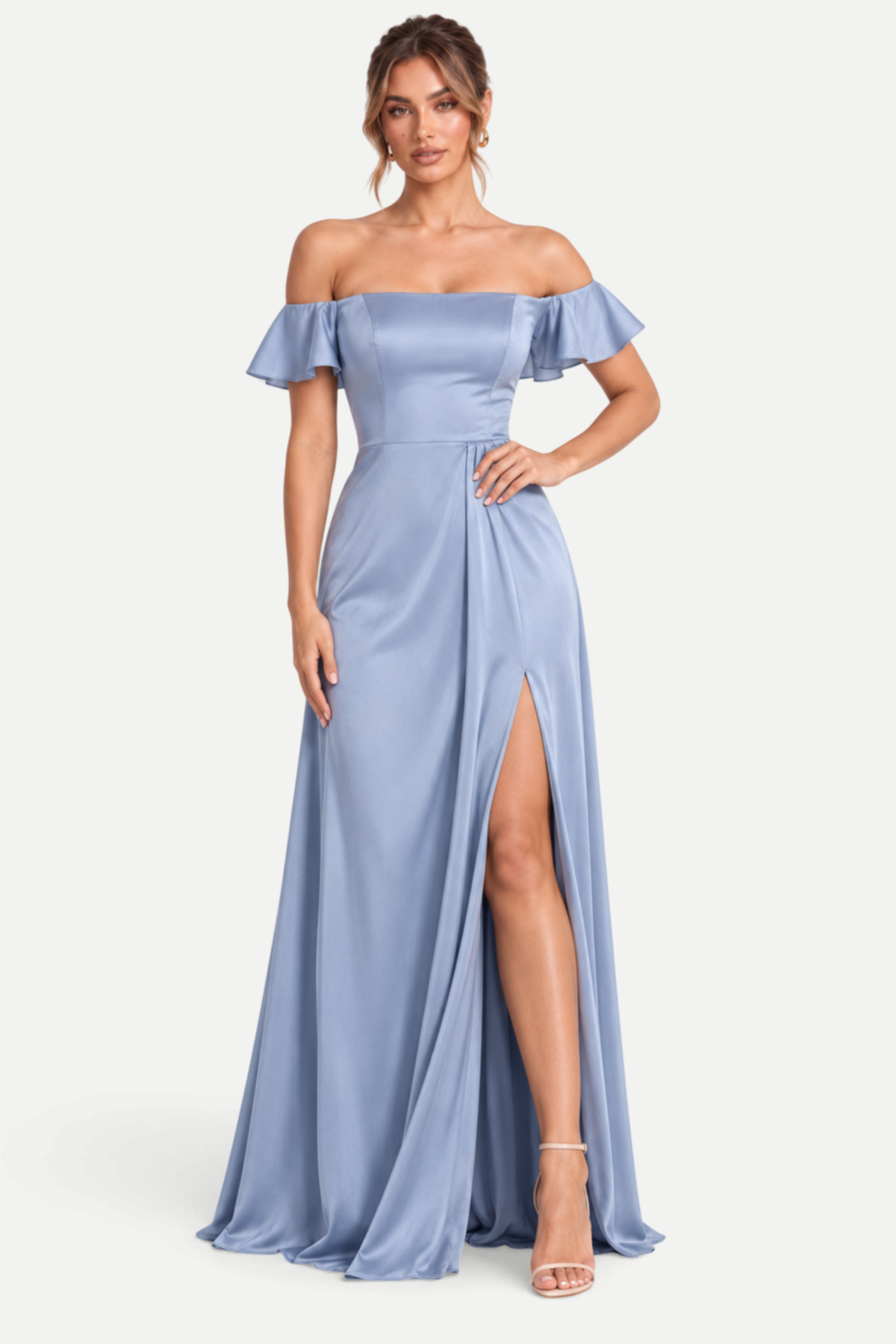 Sorelia | Satin Bridesmaid Dress