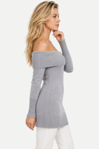 Evadne | Off-Shoulder Knit Sweater