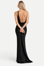 Xylara | Elegant Halter Neck Bodycon Dress