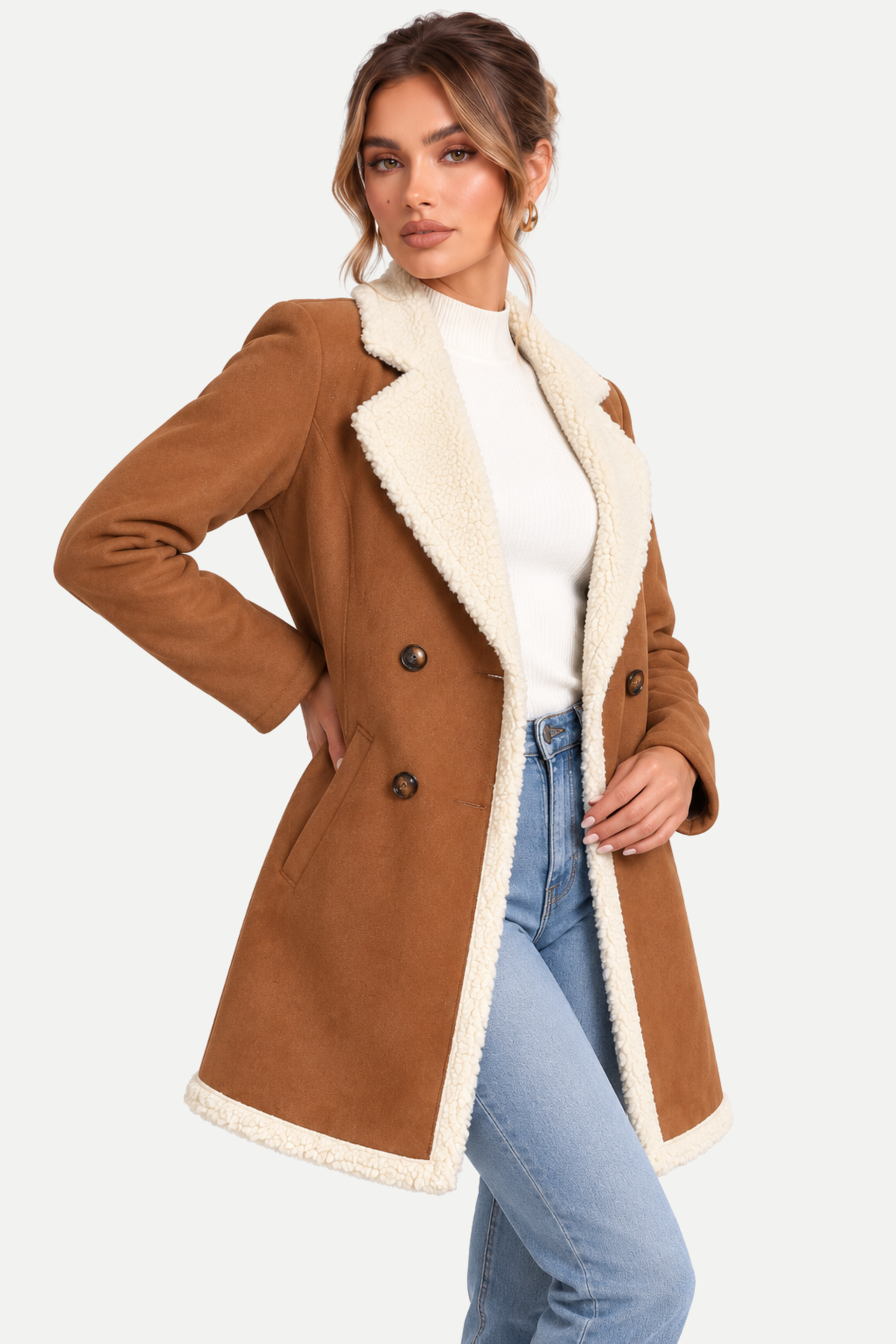 Renovia | Suede Relaxed Jacket