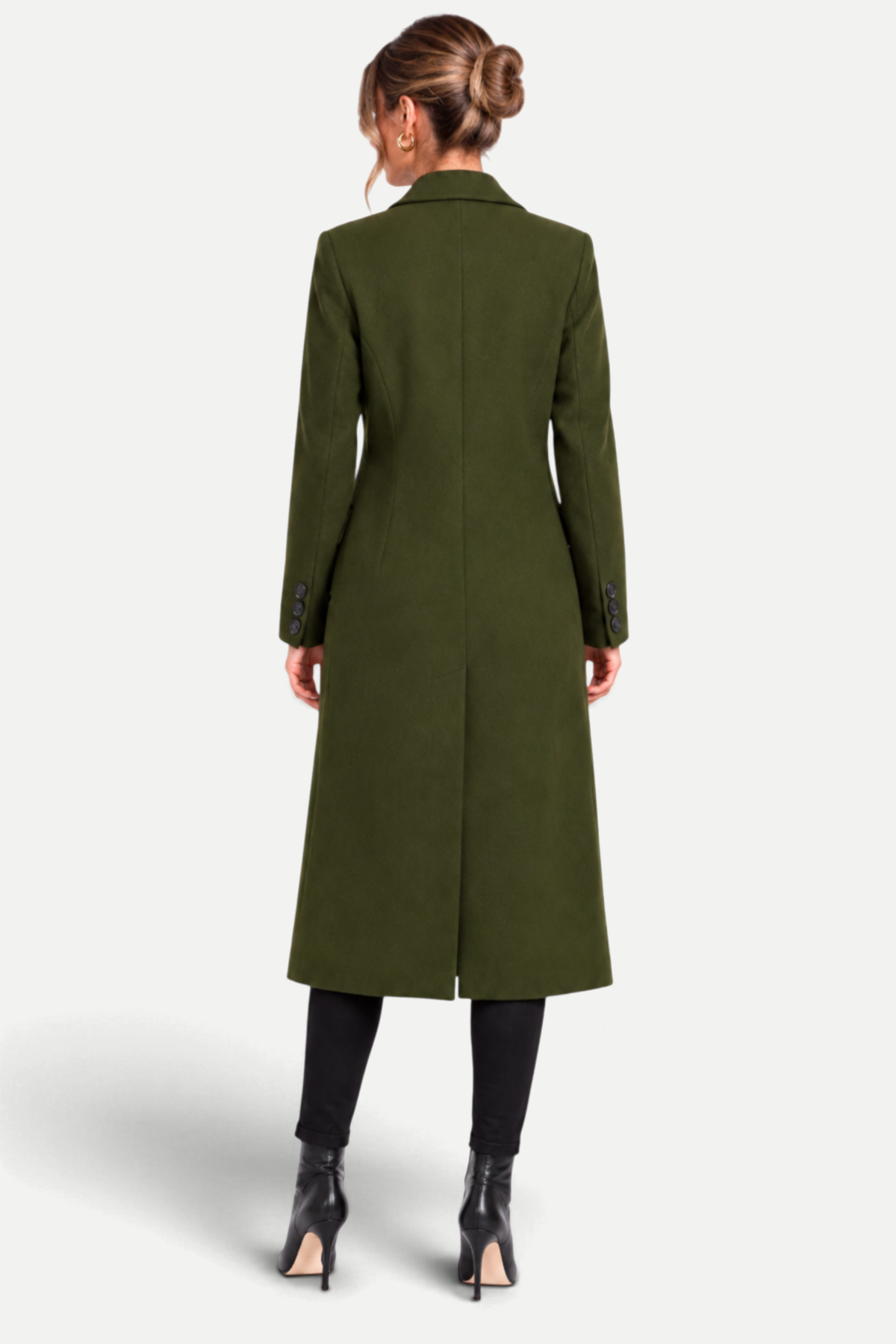 Ottilie | Double-Breasted Lapel Long Coat