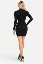 Odalys | Cutout Long Sleeve Knitted Dress
