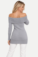 Evadne | Off-Shoulder Knit Sweater