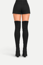 Isadora | Over-the-Knee Suede Boots with High Heel