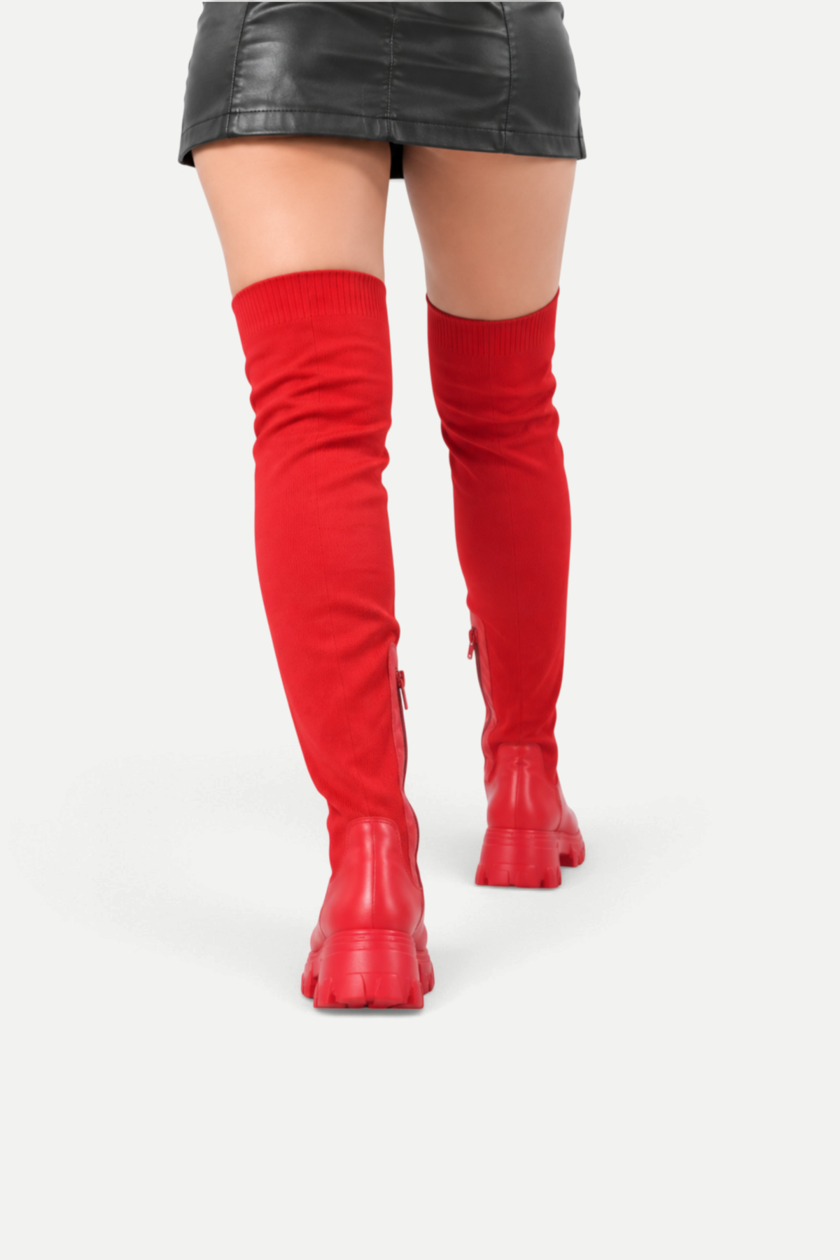 Elowira | Chunky Sole Knee High Boots