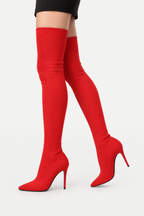 Colette | Casual Stiletto High Socks Heel Boots