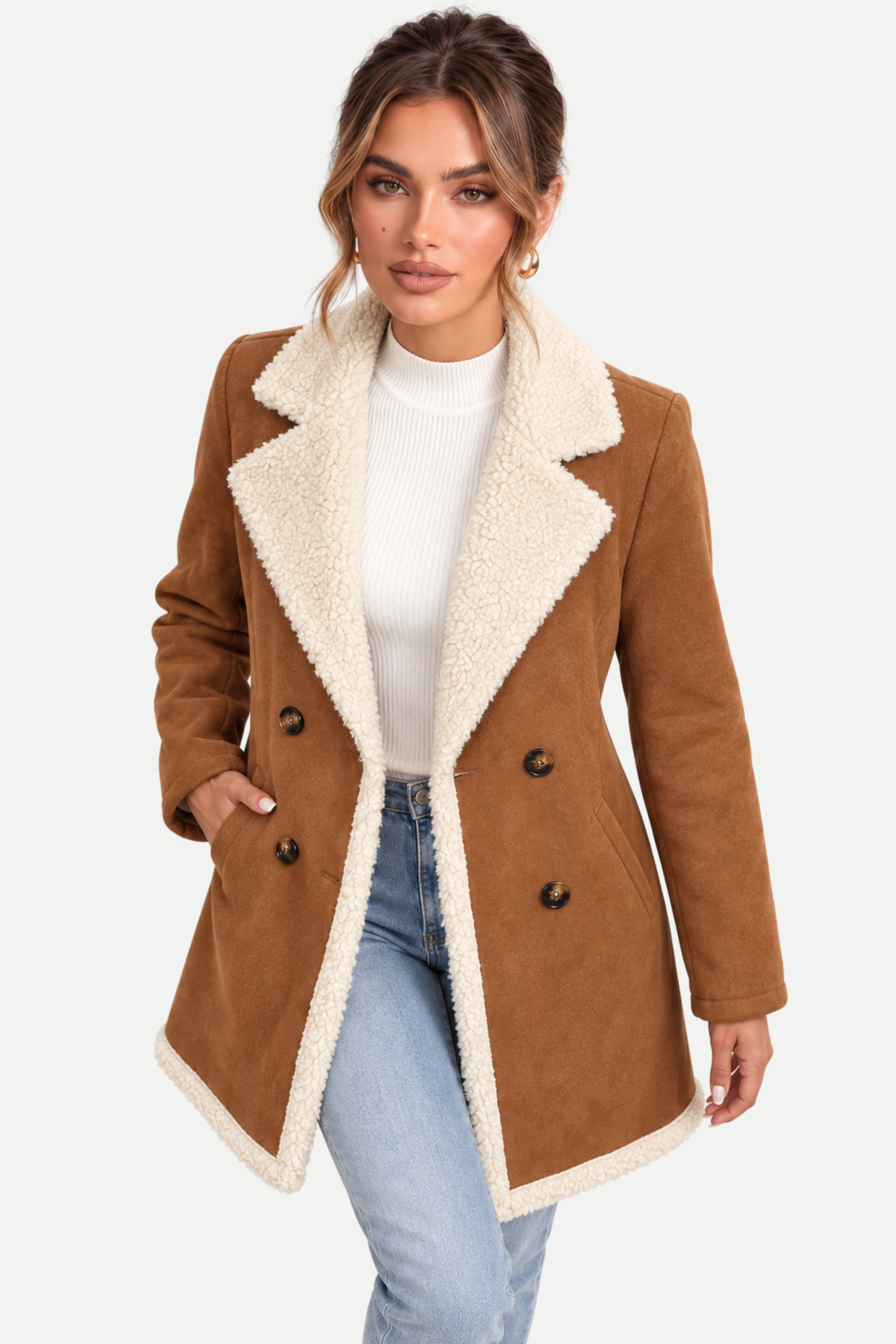 Renovia | Suede Relaxed Jacket