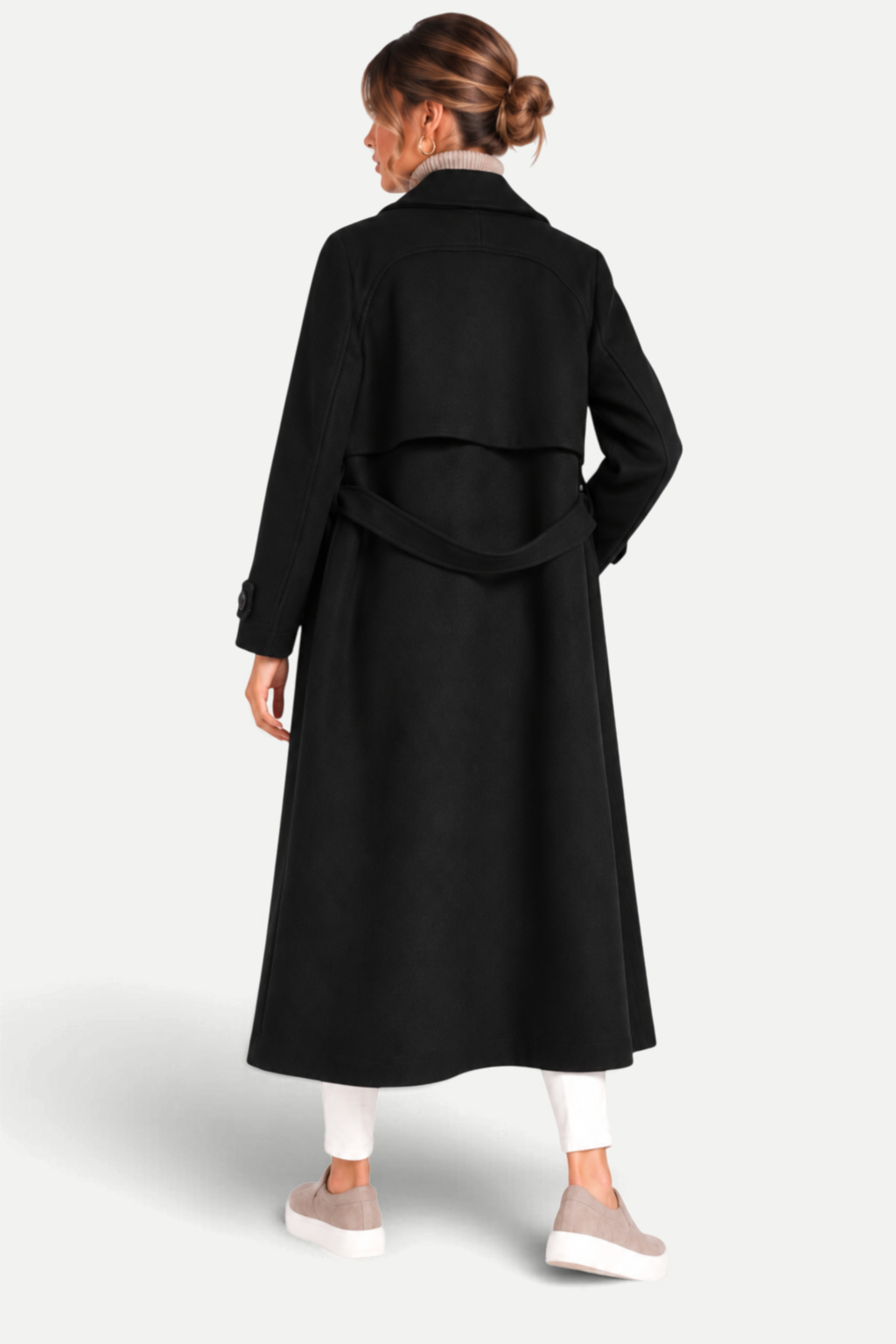 Corinne | Straight-Cut Mid-Length Overcoat
