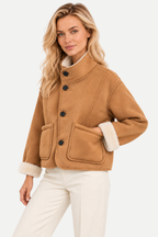 Amara | Reversible Jacquard Thermal Jacket