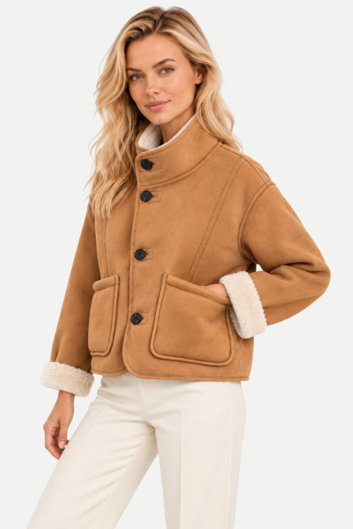 Amara | Reversible Jacquard Thermal Jacket