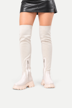 Elowira | Chunky Sole Knee High Boots