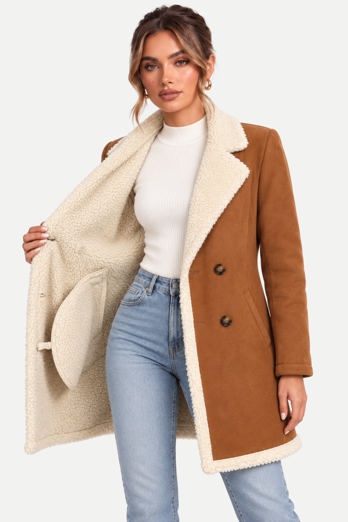 Renovia | Suede Relaxed Jacket