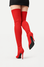 Colette | Casual Stiletto High Socks Heel Boots