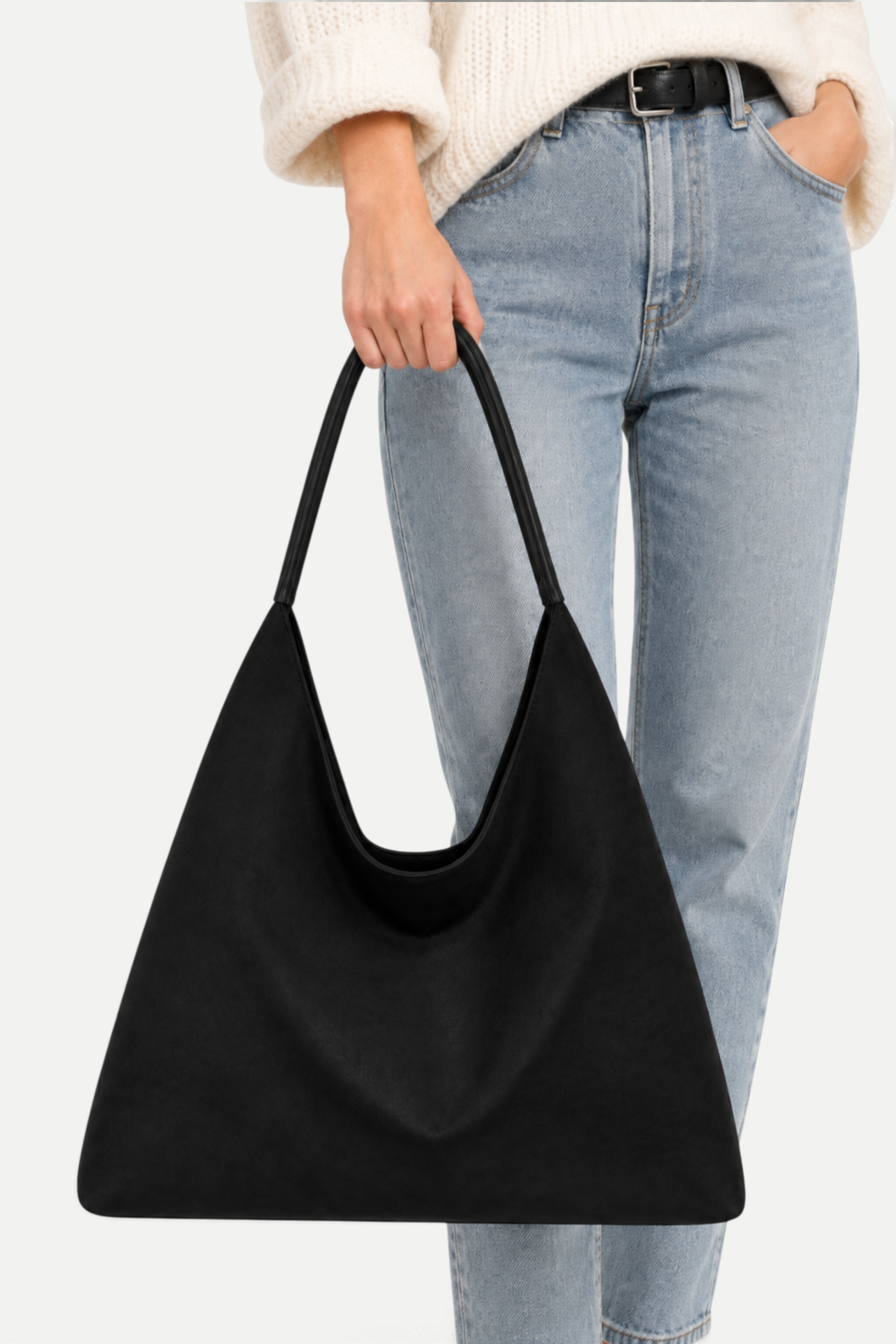 Celestine | Suede One-Shoulder Tote Bag with Large Capacity