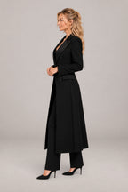 Brielle | Double-Breasted Tailored Long Coat